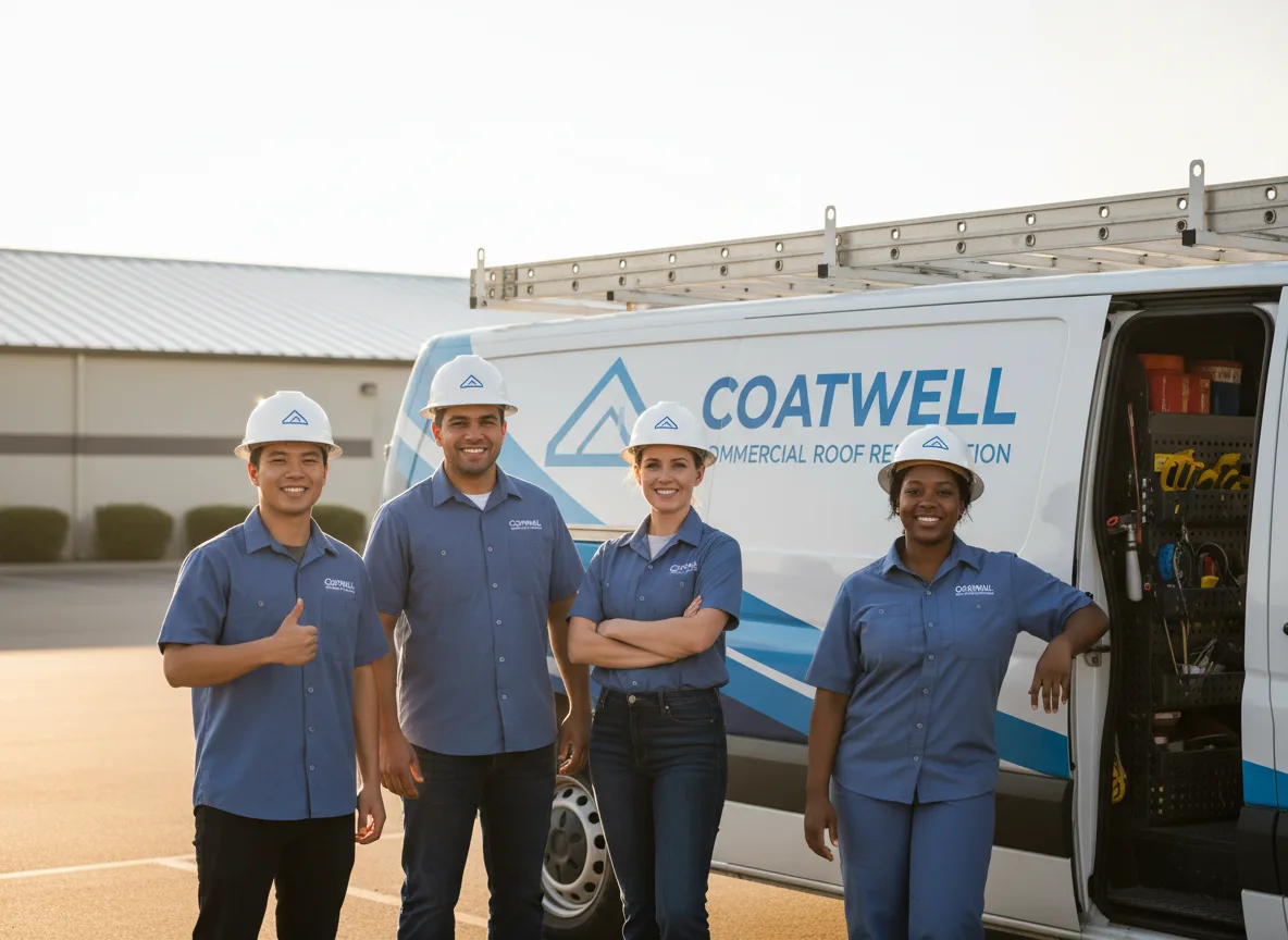 Commercial roof coating company in Cedar Lake, IN